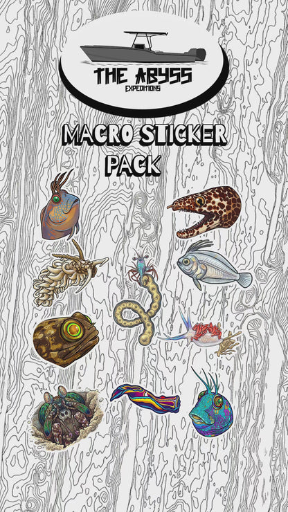 Macro Sticker Pack (10 stickers)